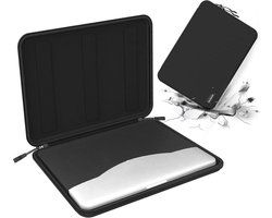 Harde Laptoptas - Beschermhoes Laptop - Veilig Transport - Waterafstotend Nylon - 38 x 27.5 cm - Zwart