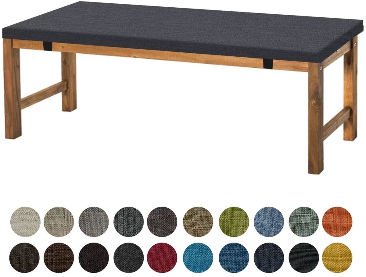Bankkussen Zitkussen 40x70x5CM, Wasbaar Antislip Bankkussen Zitbedekking Comfortabele Bankpolster voor Bank, Vensterbank, Tuinmeubilair, Terras, Binnen, Donker Warm Grijs
