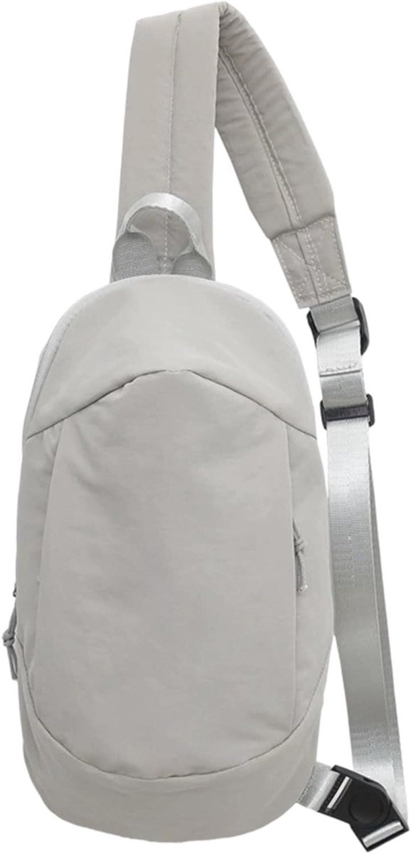 Schoudertas Heren Dames - Crossbody Borsttas - Outdoor Activiteiten - Veilige Opbergruimte - 30 cm - Zwart