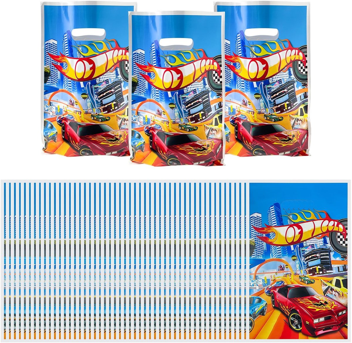 Dailygoods - Hot Whhel Cadeauzakjes - 50 Stuks voor Feestdecoraties