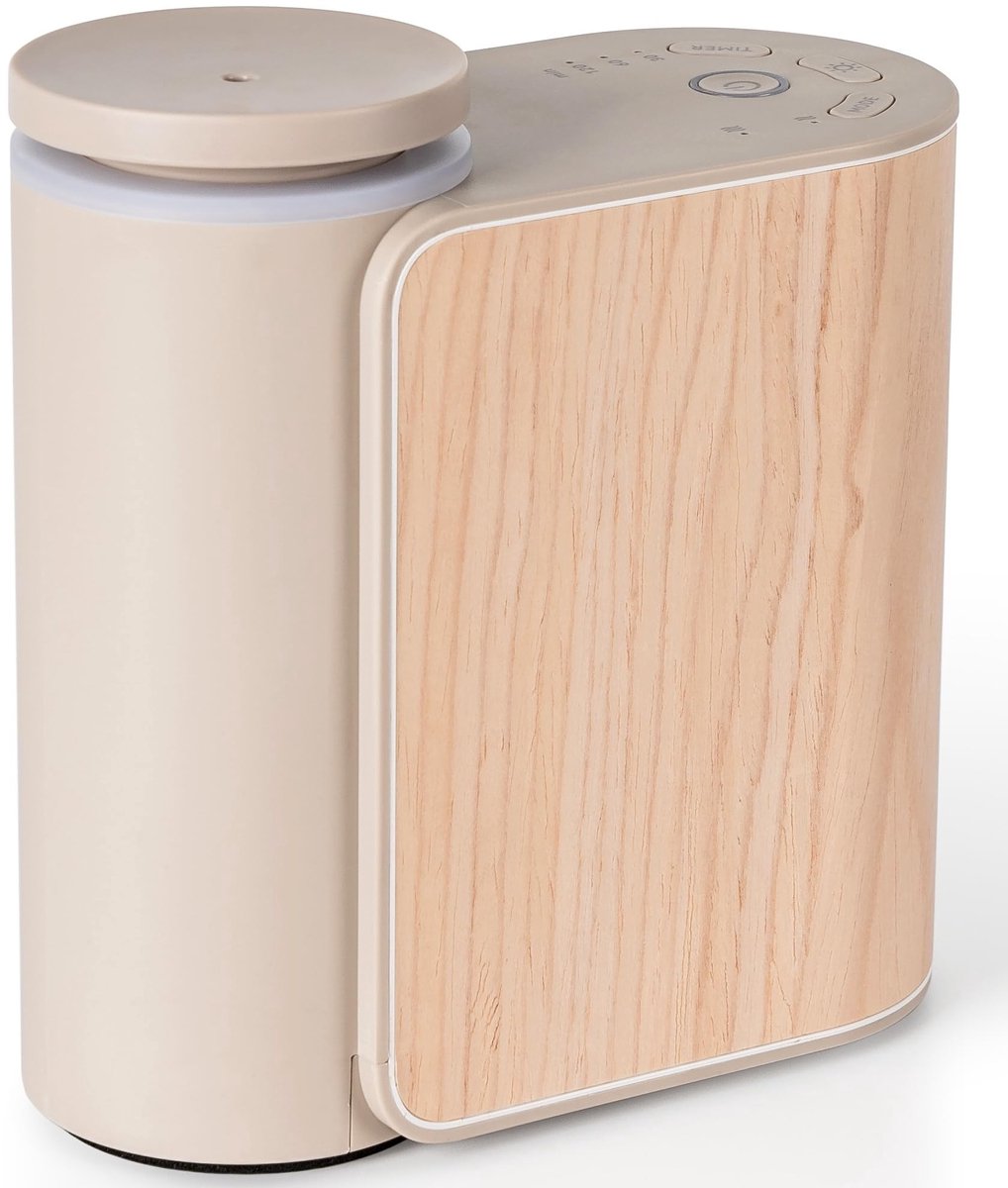 Dailygoods - Waterloze Etherische Olieverspreider met Houten Deksel - Stil en Draagbaar