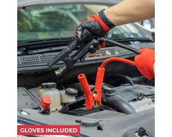 Startkabels 6 meter met krachtige klemmen - 1500A voor auto's en bestelwagens