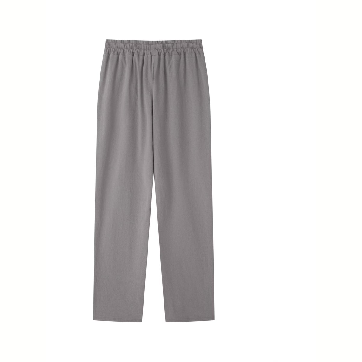 Currero Linnen Broek Heren - Zomerbroek - Volwassenen - Lange Broek - Pantalon - Strandbroek - Zomer - Ibiza Stijl - Grijs S