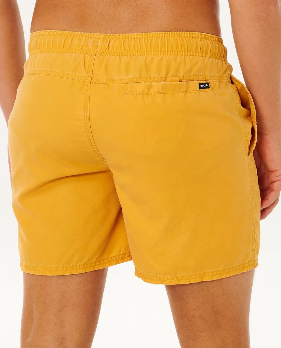 Rip Curl Offset Washed Volley Golden Hour Geel