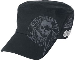 Rock Rebel by EMP Zwarte pet met eenvoudig design - Unisex - Standard