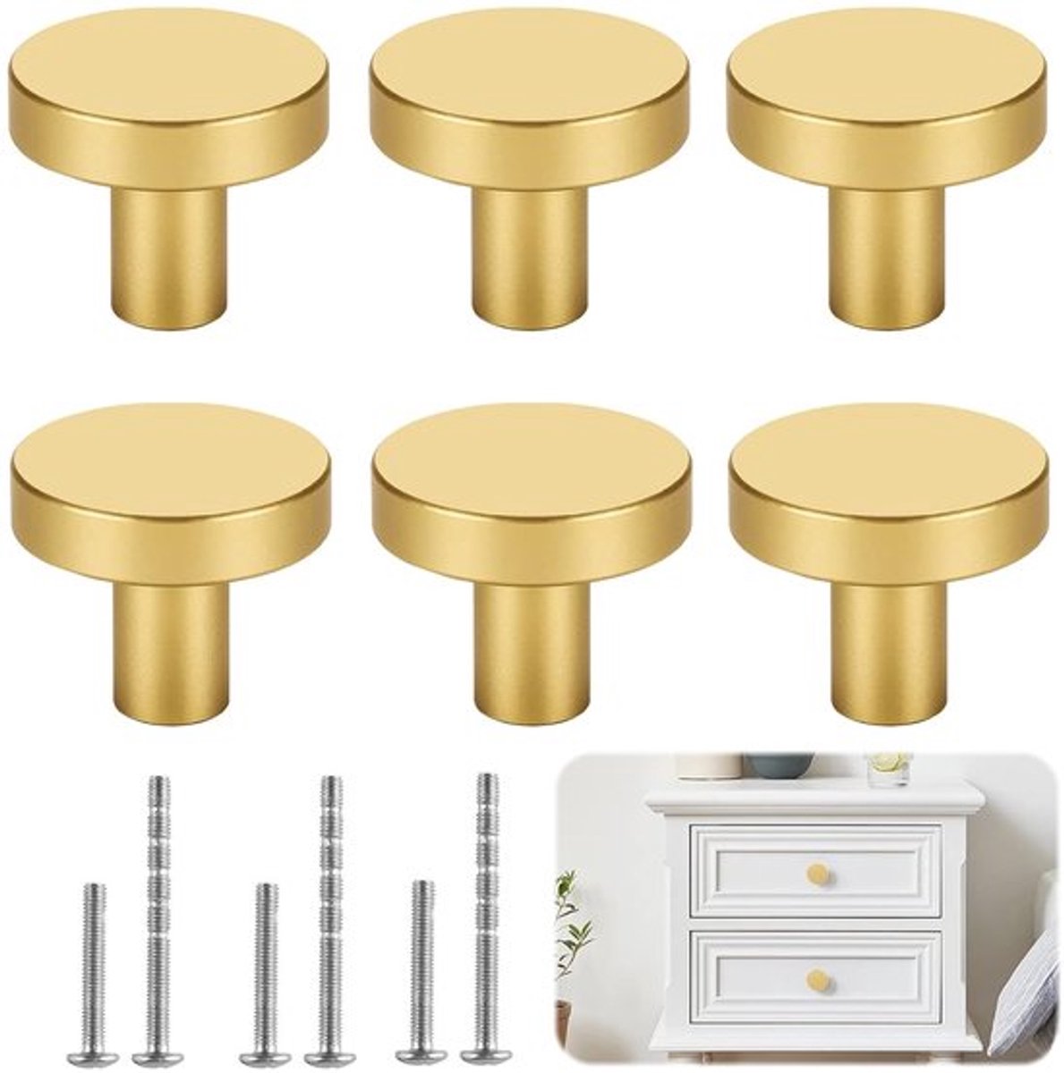 Moderne meubelkastknoppen van MTTProducts