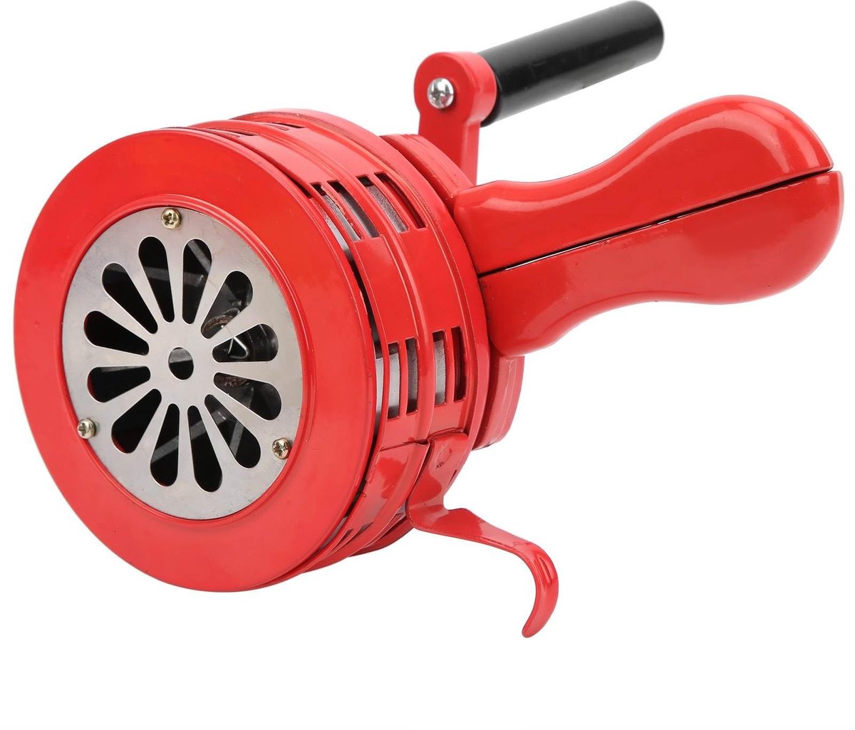 Dailygoods- Handslingersirene Draagbaar 120DB - Alarm - Handbediend - Roterend - Duurzaam Materiaal - Veilig Gebruik - Alarmsirene