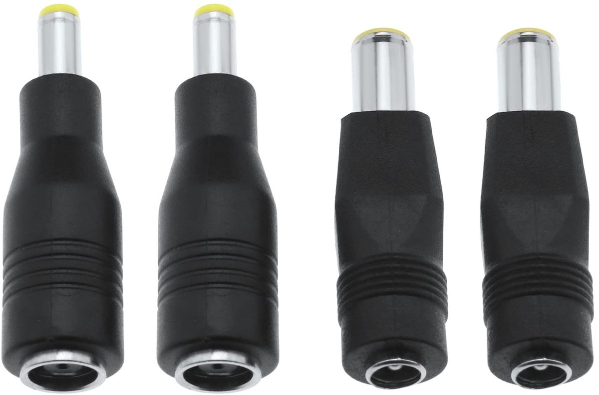 Dailygoods - DC Power Adapter - 4 Stks - Vervangingsadapter voor Solar Generators - Compacte Formaat - Mannelijke naar Vrouwelijke Adapter - Geschikt...