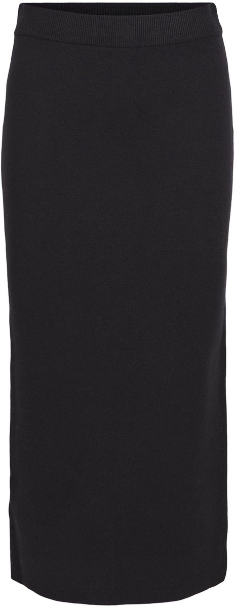 Object Objreynard Hw Knit Skirt Rokken Dames - Zwart - Maat L