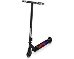 Street Surfing Trickster Stuntstep - Zwart - 100mm Wielen - Beginners - 5+