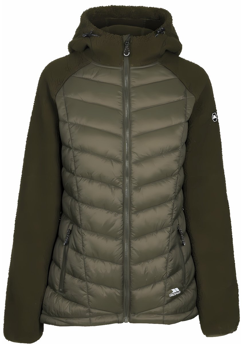 Trespass dameswinterjas Wando Hybrid Jacket Vine Dark Pine