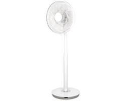 CasaFan Airos Eco SV35 WE statiefventilator 35 cm - Extra stille ventilator met DC-motor - afstandsbediening - Timer