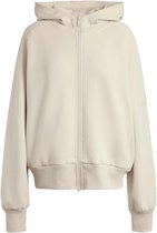 Adidas soft lux hoodie in de kleur ecru.