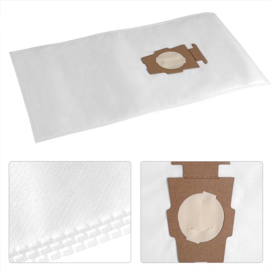 Dailygoods- Stofzuigerzakken 6 stuks - Geschikt voor KIRBY SENTRIA G10/G10E - Synthetisch meerlaagse stof - Drievoudige las - 99,97% stoffiltratie - Vacuümzakken