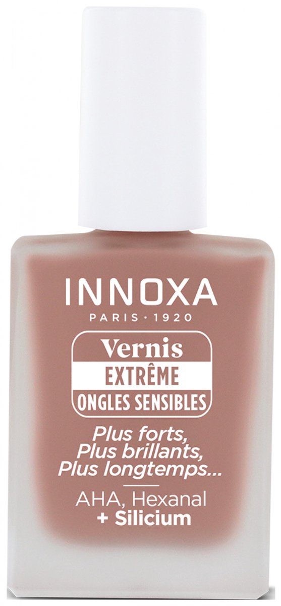 Innoxa Vernis Extrême voor Gevoelige Nagels 14 ml (Kleur : Bruin)