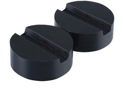 Dailygoods - Rubberen Krik - Bescherming voor Auto - Zwart - Blok voor Krik - Voorkom Schade aan Lak - Ideaal voor Auto Enthousiastelingen