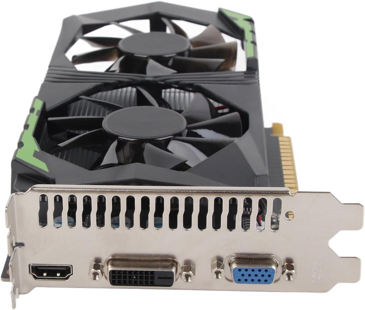Geavanceerde 1050 Ti Grafische Kaart met 4GB DDR5 Geheugen, 128 Bit, Dual Fan en Auto Detection voor Desktop Computers
