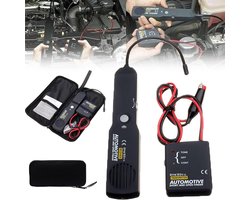 Autotestapparaat voor elektrische circuits - Tester voor elektrische bedrading van voertuigen - Tester voor open circuits en draadcontinuïteit - Test circuitcontinuïteit - EM415PRO - Kunststof - Zwart