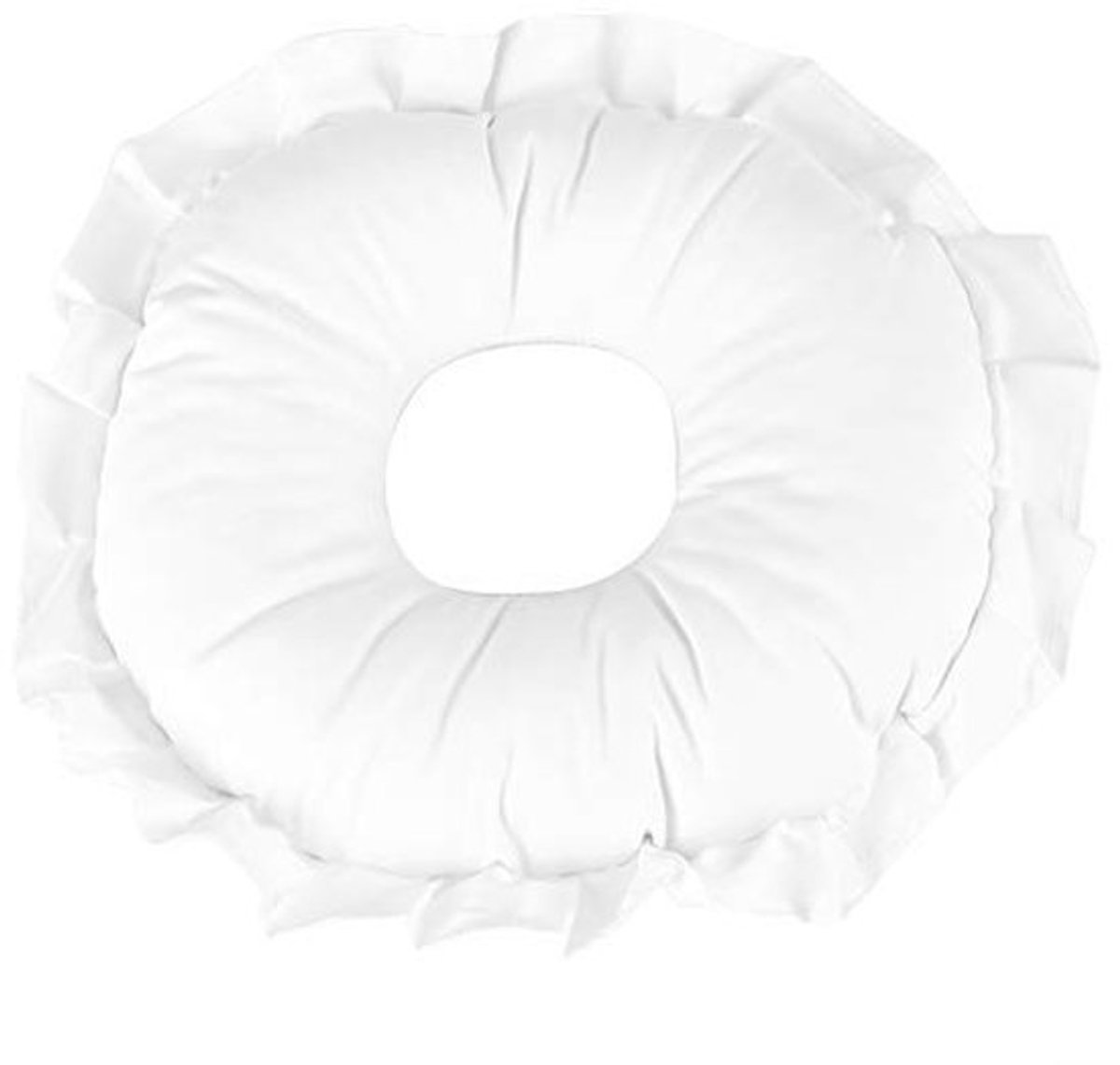 Plat Kussen met Gat, Schoonheidssalon Gezichtskussen, Donut Kussen, Chondrodermatitis, Gezichtskussen, Hol Kussen, Gezicht, Dons Rust Kussen voor Massage Schoonheid