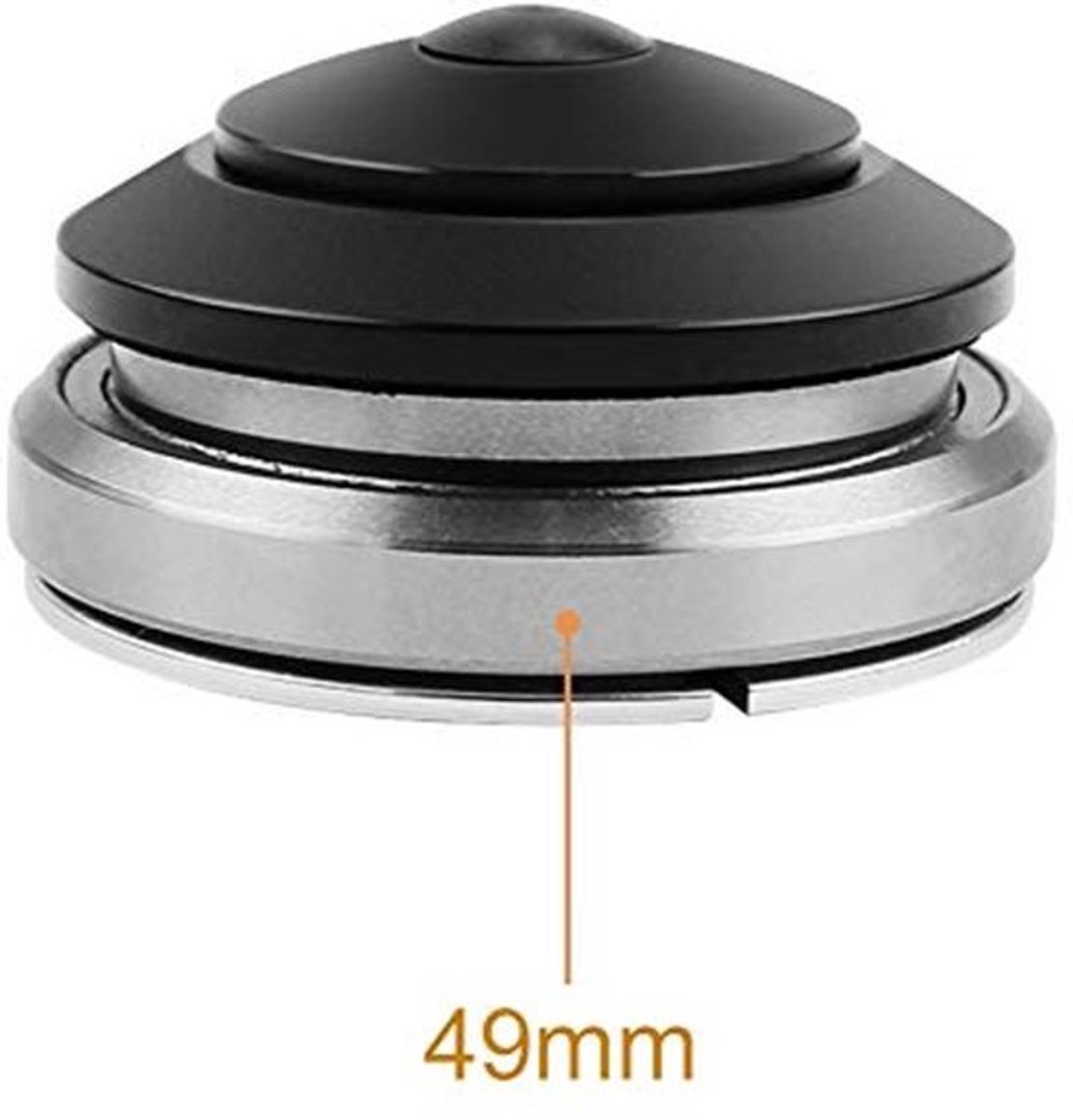 Lagers voor fietsen, stalen hoofdsteunlagers voor fietsen, afgedichte lagers voor fietsheadsets, individuele reparatieonderdelen accessoires voor fietsheadsets (49mm)