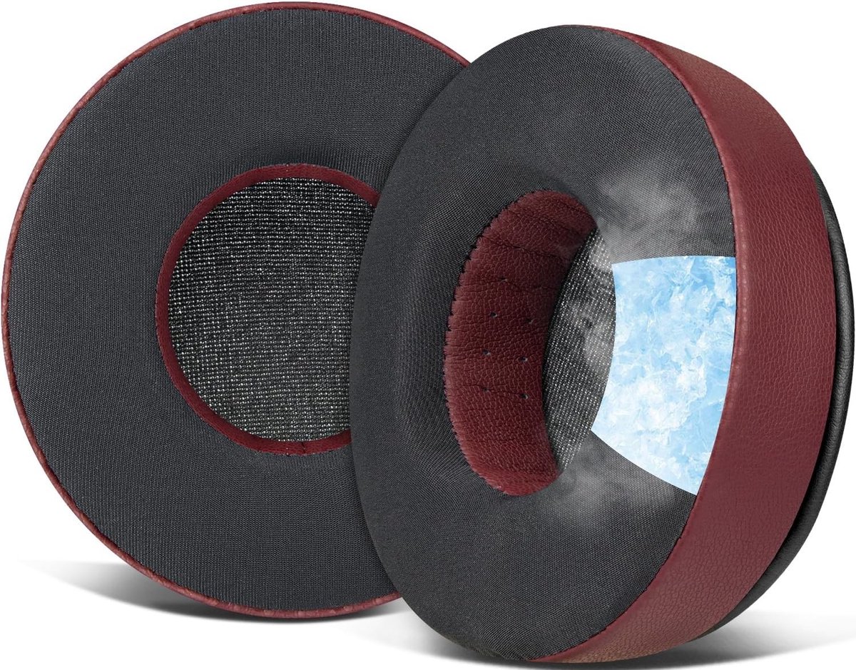Vervangende Cooling Gel Oorkussens voor Over-Ear Hoofdtelefoons, Geluidsisolerende Schuim Oorkussens voor Comfort en Ondersteuning