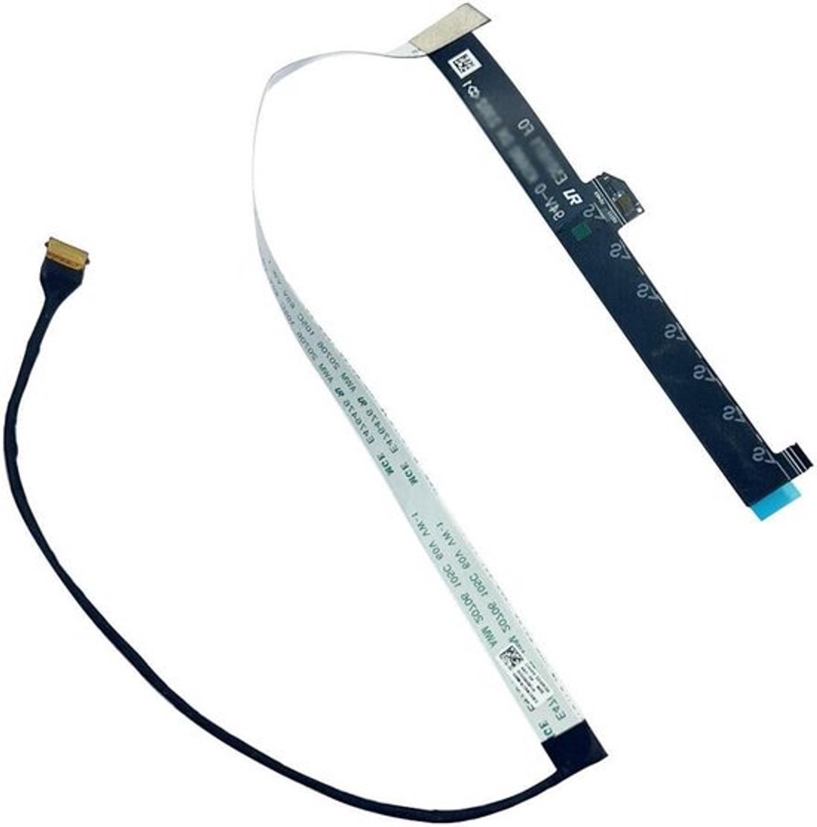 Webcam Camera Kabel Band voor Laptop - Onderdeel - Compatibel - Zwart - Vervangende - Nieuw - Webcam Camera Kabel Band voor HP ProBook 450 G6 455 G6 450 G7 455 G7 L78580-001 DC020031N00 Camera webcam kabel