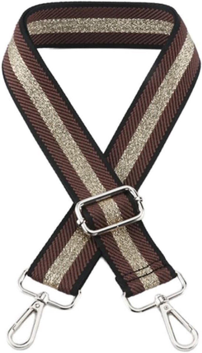 Verstelbare schouderriemen voor tassen, 3,8 cm breed, 70-135 cm lengte, ideaal voor DIY tassen, accessoires voor mode en stijl