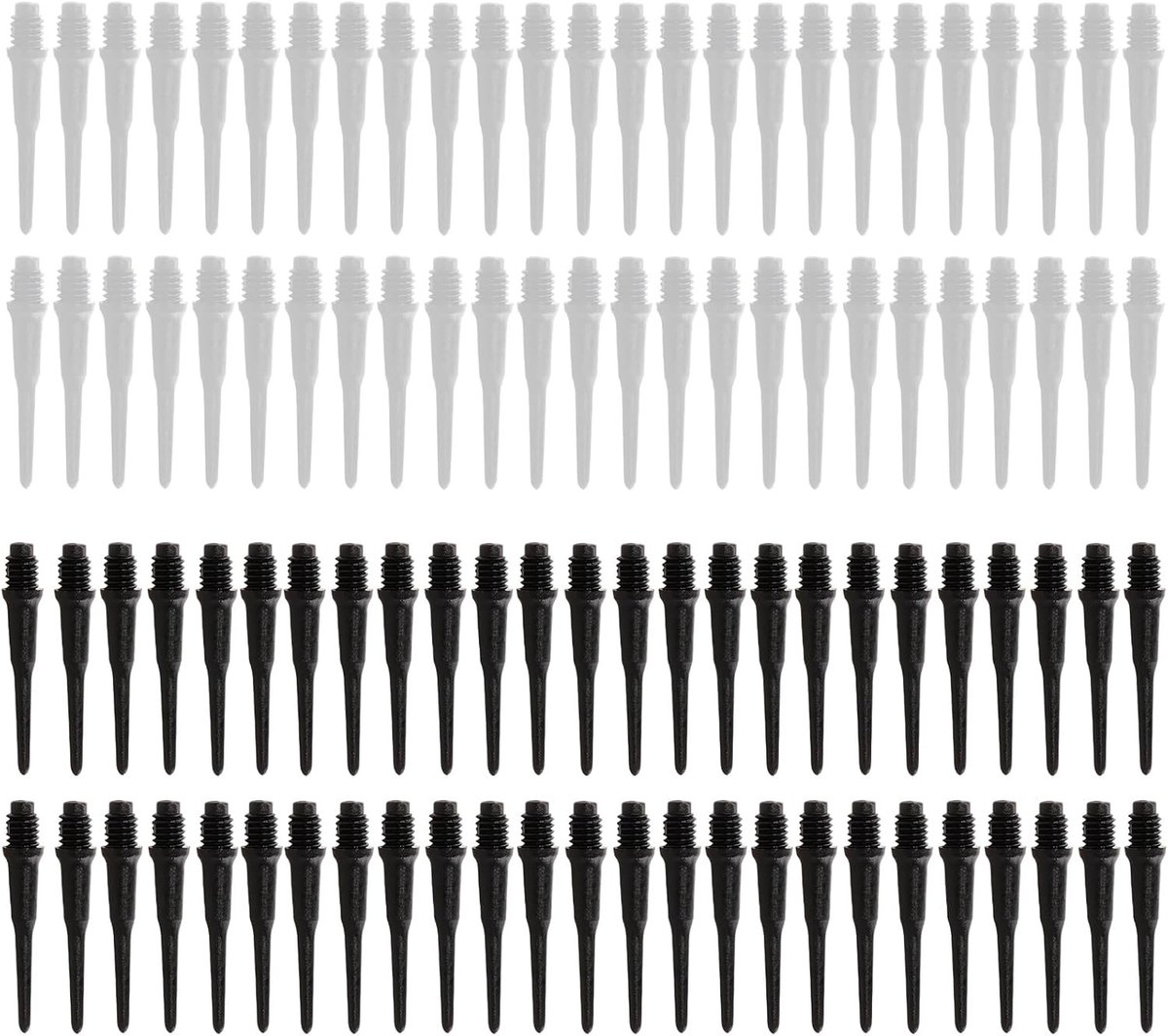100 Stuks Plastic Dartpunten voor Elektronische Darts - Darts Accessoires en Onderdelen