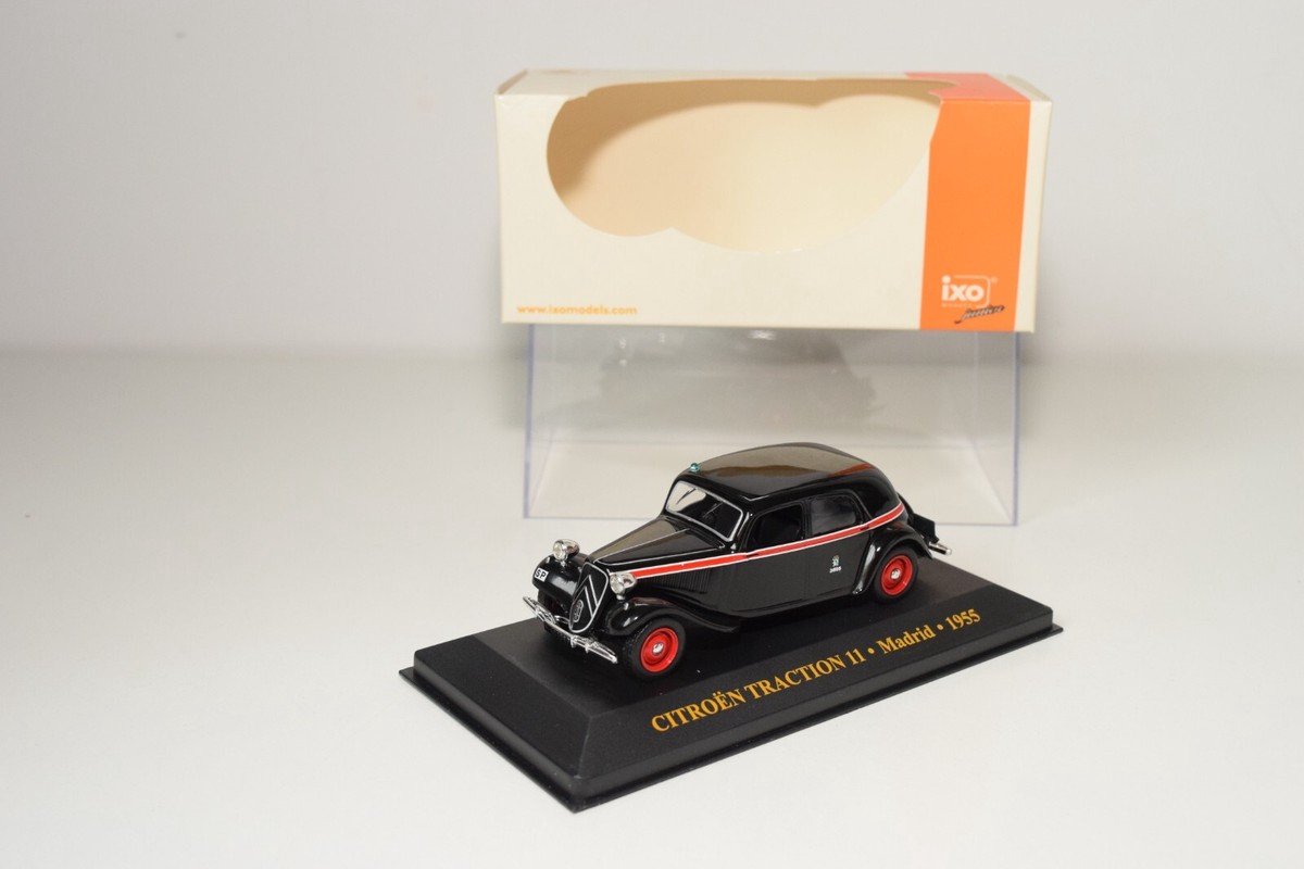 Modelauto Citroen Traction 11 Taxi Madrid 1955 - Schaal 1:43
