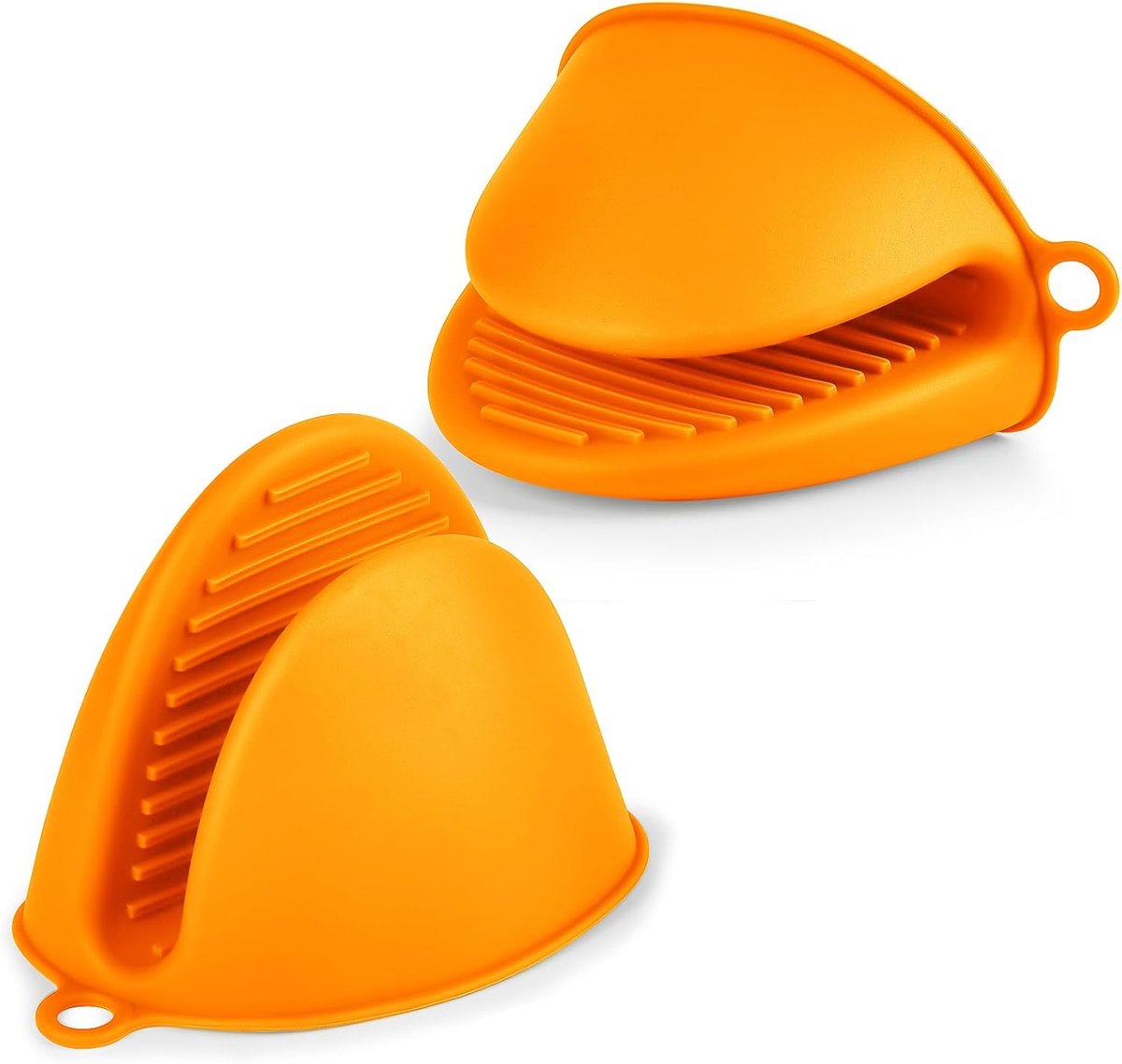 Mini siliconen ovenwanten, 1 paar hittebestendige ovenhandschoenen, schattige ovenknijphandschoenen, kleine pannenlappen voor keuken, paar luchtfriteuses voor koken, bakken en grillen