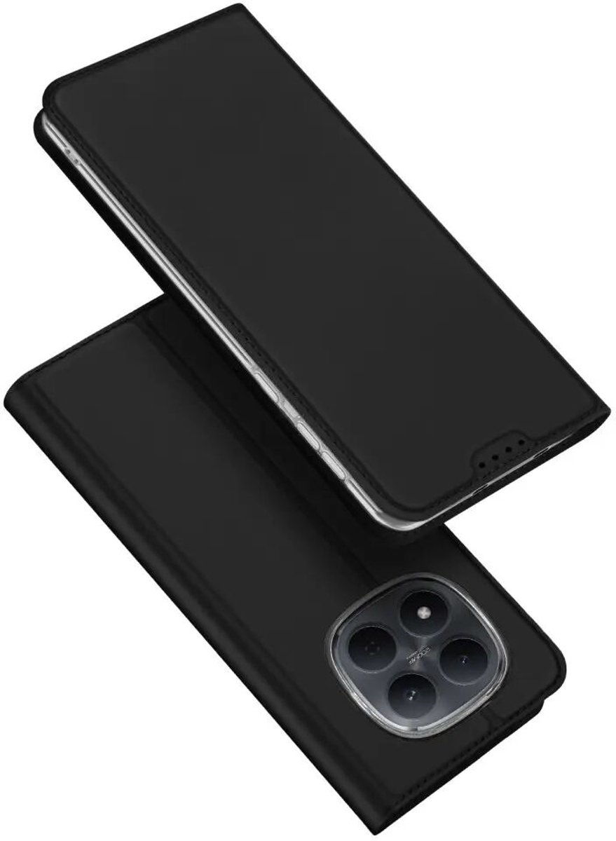 Dux Ducis Skin Pro Hoesje Geschikt voor Xiaomi Redmi Note 15 Pro 5G | Book Case met Pasjeshouder | Portemonnee | Standaard | Zwart