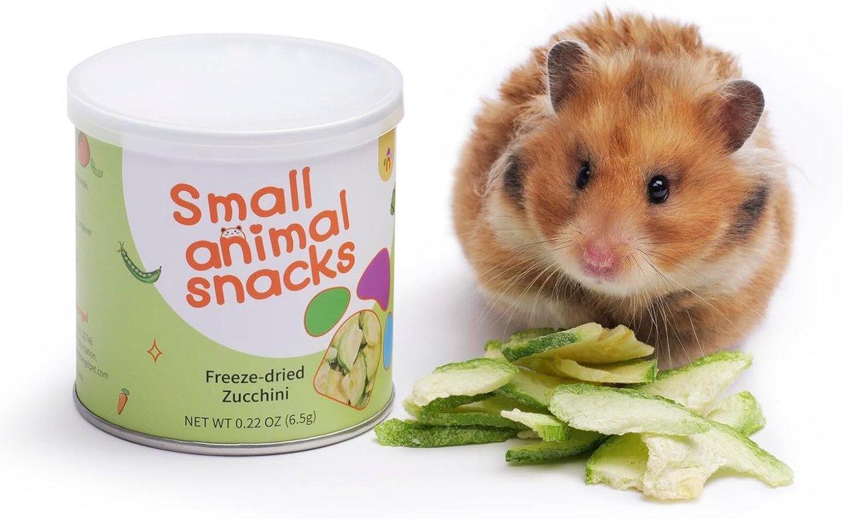 Natuurlijke snacks en speeltjes voor hamsters, muizen en andere kleine huisdieren - Vriesgedroogde lekkernijen voor optimale gezondheid en plezier