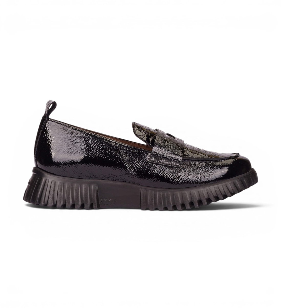 Wonders Leren mocassins Mix