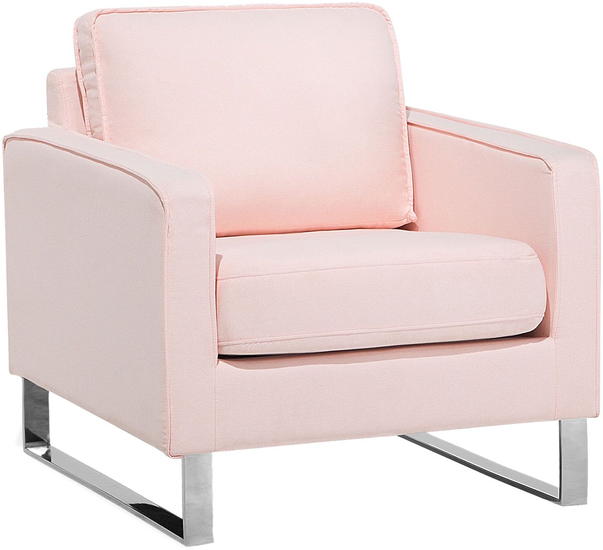 VIND - Fauteuil - Roze - Polyester