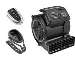 Cardio 54 Gym Vloerventilator met Afstandsbediening – Stille Ventilator 3 Snelheden voor Koeling en…
