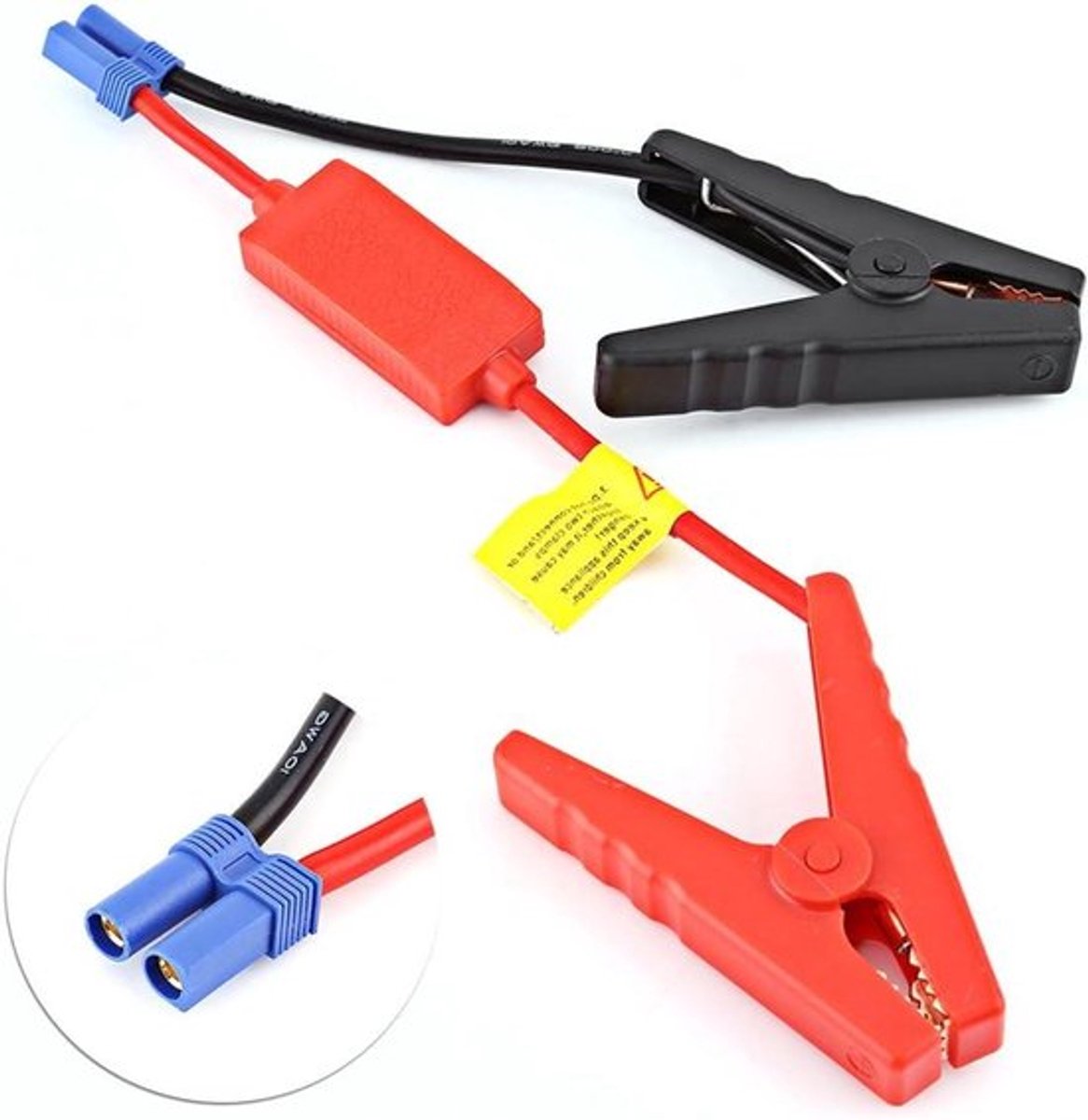 Startkabel - Autoaccu Verbindingskabel - 1 PC Plastic Metaal - Starthulp - Teruglading Voorkomen - Geschikt voor Alle Automerken
