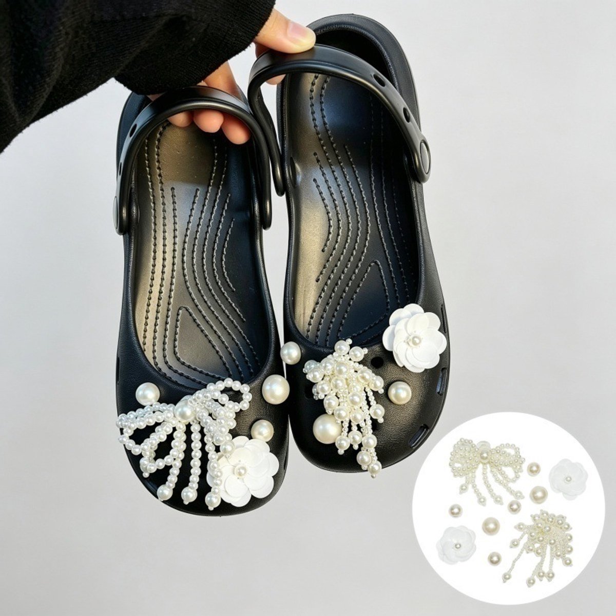 Schoenaccessoires-geschikt voor crocs charms- geschikt voor crocs pins- geschikt voor crocs Accessoires- geschikt voor Crocs Jibbitz-CJ-367 Frans Tropische Peridot