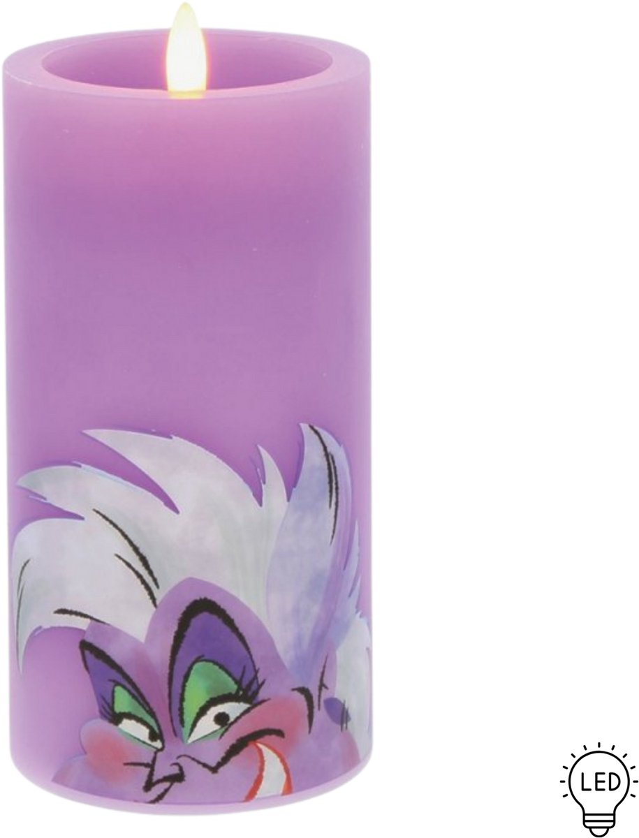 Disney Home Fragrance - Ursula Purple LED Candle
