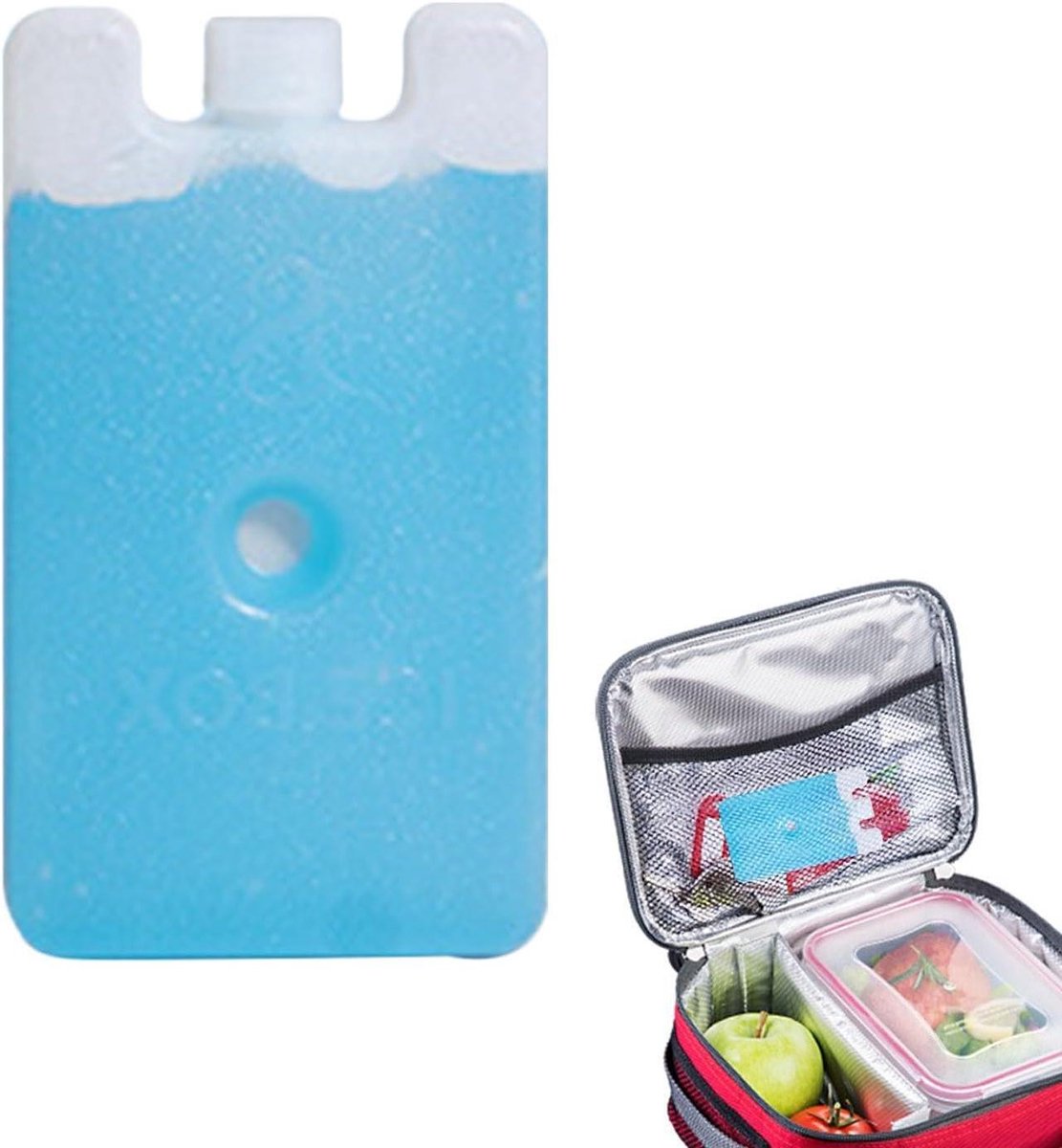 IJsblok Ventilator - Koelblok Luchtkoeler - Persoonlijke Koeling - Herbruikbaar Zonder Water - 150 ml - Wit