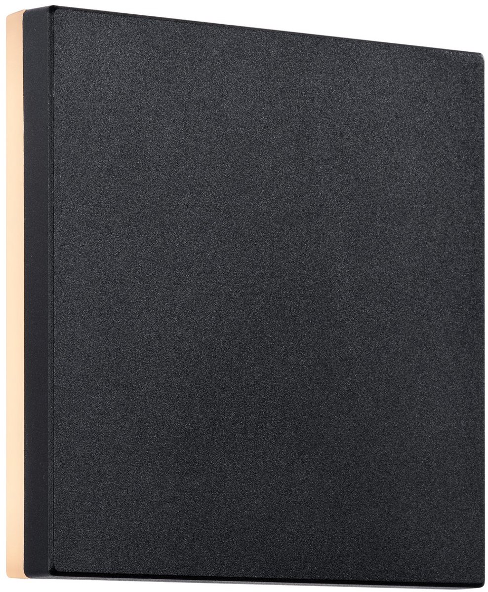 Nordlux Artego-wandlamp-vierkant-LED module-IP54-zwart