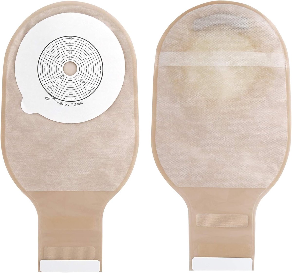 10 stuks colostomiezakken, wegwerp drainagezakken, stomazakken voor colostomie, colostomy ileostomie, stoma-verzorging (20-70 mm)