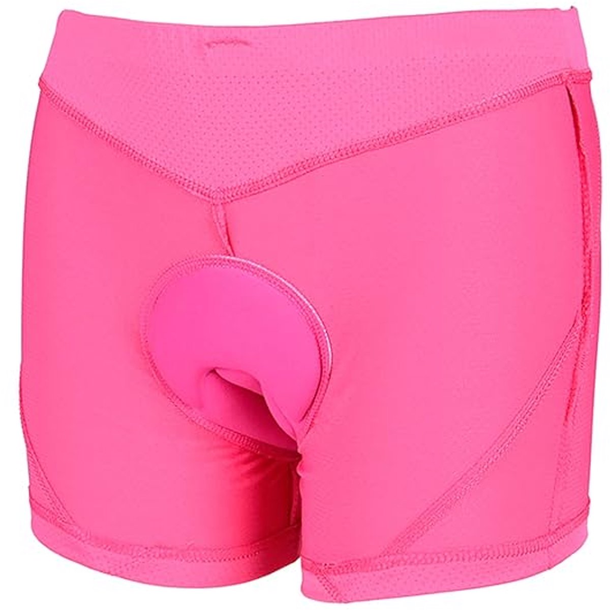Fietsonderbroek Dames met 3D Zeem – Comfortabele Fiets Onderbroek – Ademend Fietsondergoed – Gel Zeem – MTB, Racefiets, E-bike & Spinning – Roze – Maat L