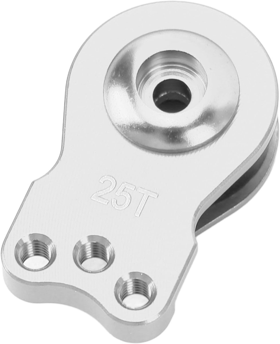 Servo Saver, 25T Lichtgewicht Hoge Nauwkeurigheid Aluminium Servo met Gear Guard voor RC Auto, RC Racing, Modelauto