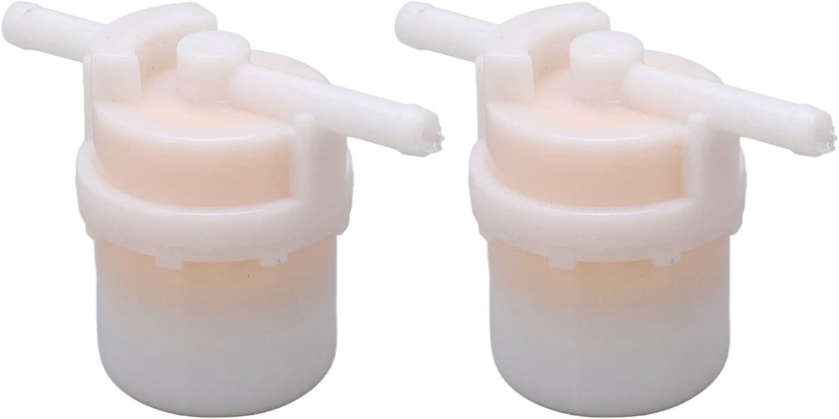 Set van 2 Witte Vervangende Brandstoffilter 16900 SA5 004 Direct Mount Inline Brandstoffilter Voor BF35A BF40A BF45A BF50A BF75A BF90A