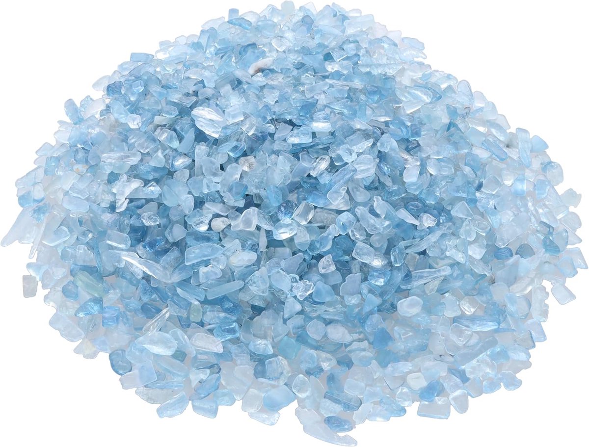mini geslepen stenen 100 g edelstenen helende stenen echte steen | Incl. Edelsteen kaart | 4-9 mm diameter | 100% natuurlijk