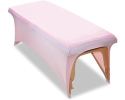 Afdekking voor massagebed, wasbare overtrek voor massagebed, beauty, massage SPA, bankovertrek, elastische koordrand, universele afdekking voor massagebed van 6FT of minder (183 * 76 * 74CM