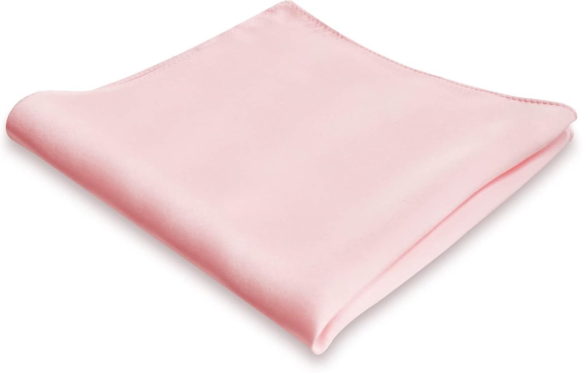 100% zijden pochet voor heren, elegant, wit, zacht, 35 x 35 cm, 16,5 momme, effen kleur