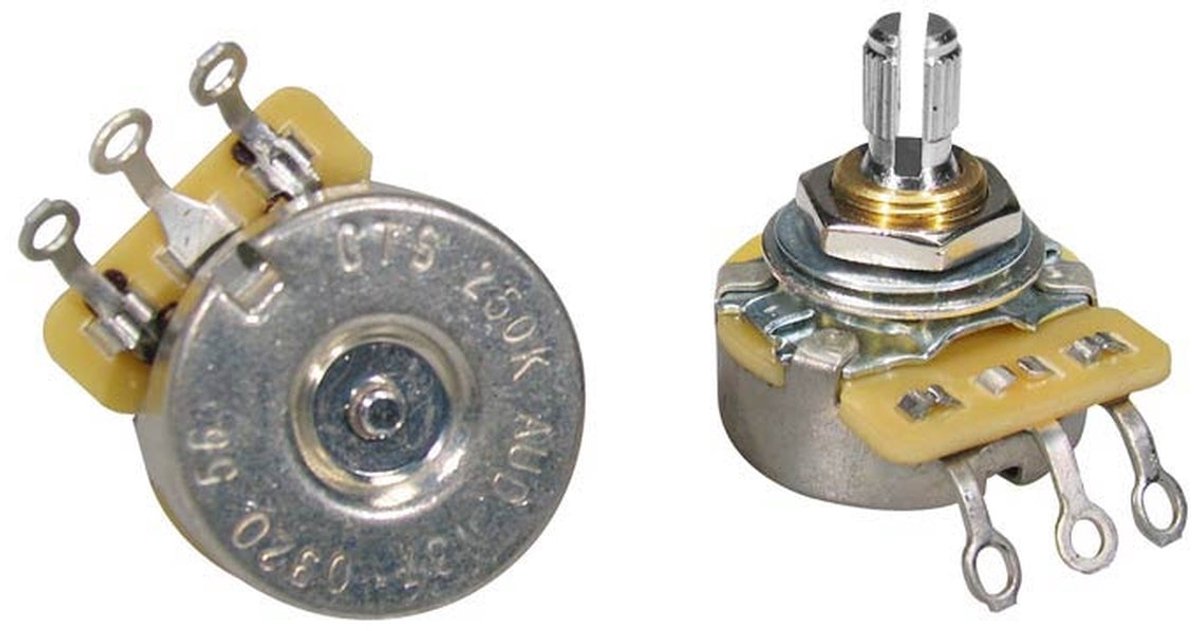 Potmeter 250K short audio potentiometers 20 stuks