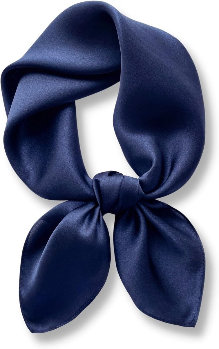 Zijden Sjaal 100% Pure Mulberry Zijde - 68x68cm Vierkante Dames Halsdoek - Zacht & Ademend - Luxe Giftverpakking