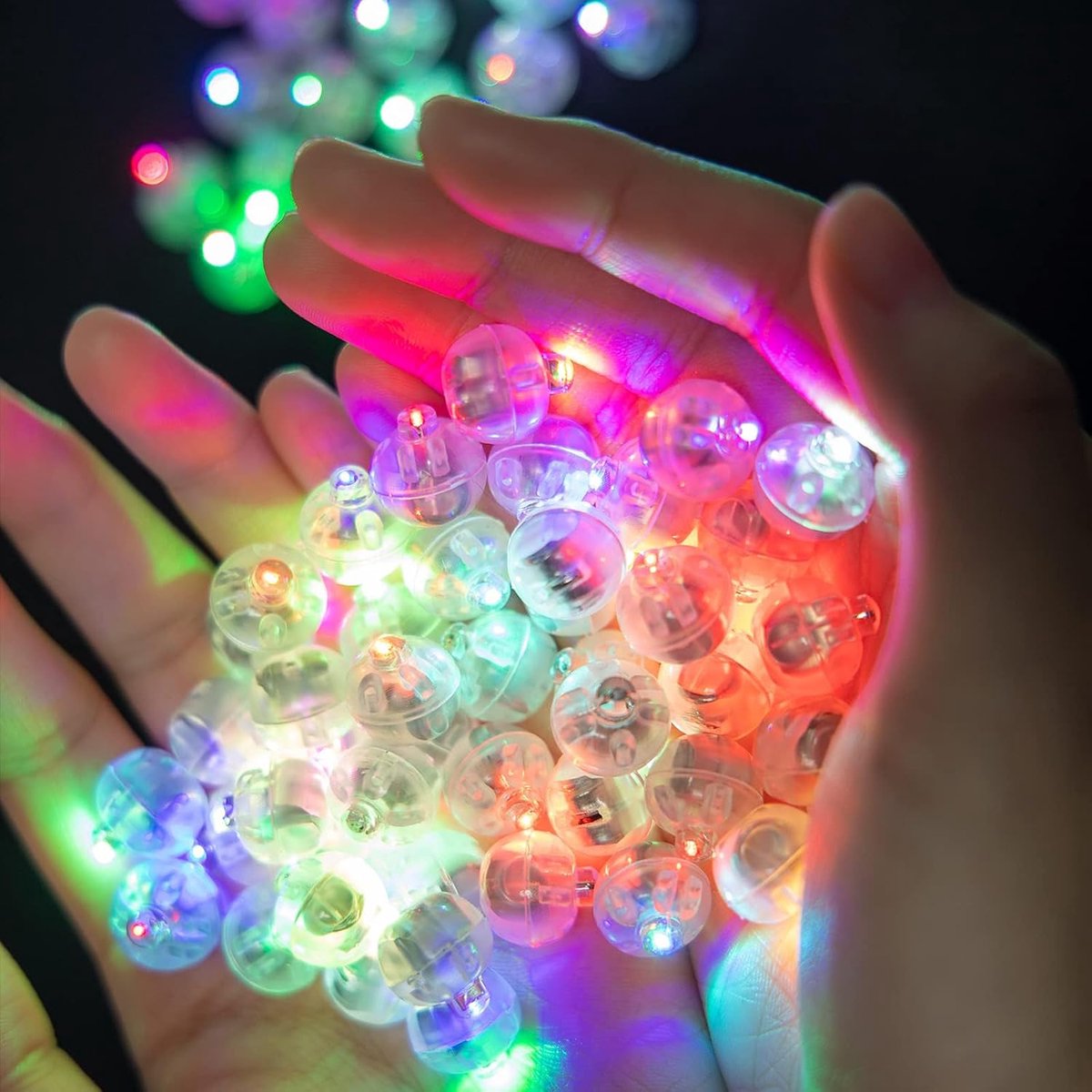 Mini LED Ballonverlichting, Licht voor Ballonnen voor Feestdecoraties, Ballon Papier Lantaarn LED Bal Lamp Waterdicht Led Licht voor Verjaardag Halloween Kerstdecoratie
